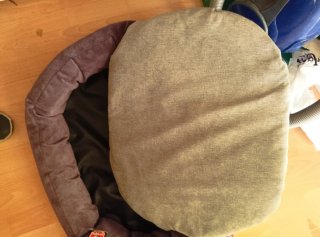 Cama para perro suave
