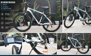 Bicicleta Eléctrica Evercross Kit Completo