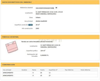 Garaje en venta en Gràcia en Sabadell