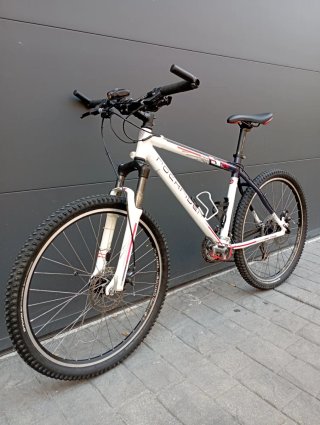 Bicicleta Montaña Rockrider Blanca