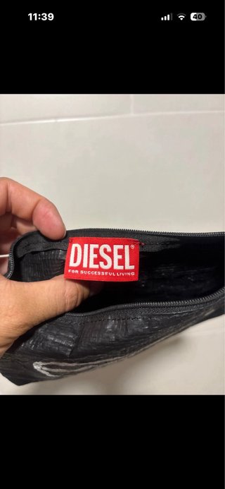 Mini borsa Diesel nera