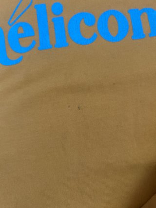Camiseta escolar amarilla hélicon