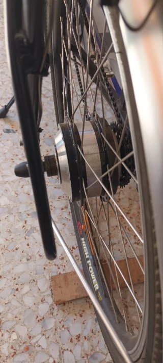 Bicicleta Eléctrica Paseo Negra
