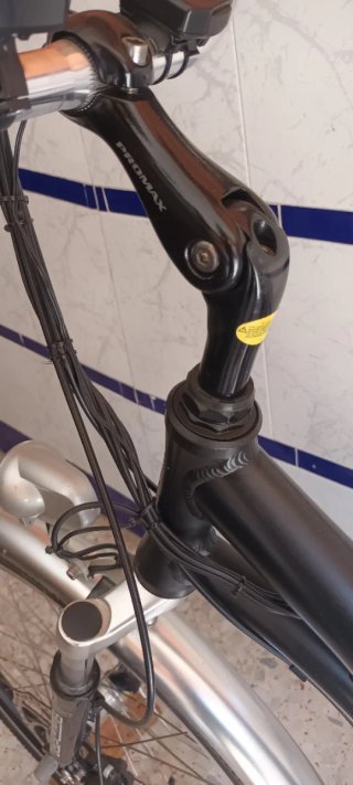 Bicicleta Eléctrica Paseo Negra
