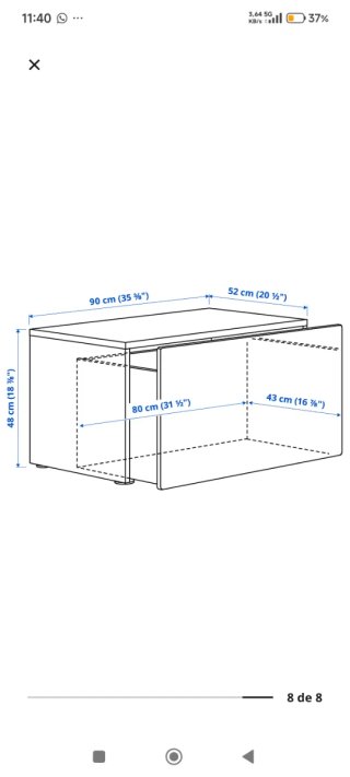 Baúl Almacenaje Juguetes Smastad IKEA