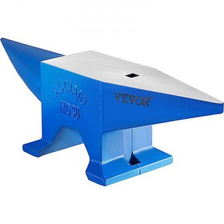 Yunque de Cuerno, Yunque de Acero para Herrero Peso 30KG/66.1LBS, Yunque de Herrero Yunque de Acero Cuerno Redondo Trabajo en Metal Yunque de Acero para Herrero Agujero Hardy