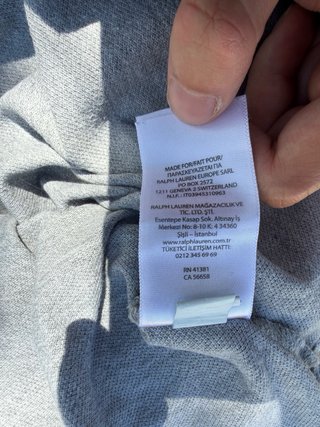 Polo Ralph Lauren Grigio polo taglia s