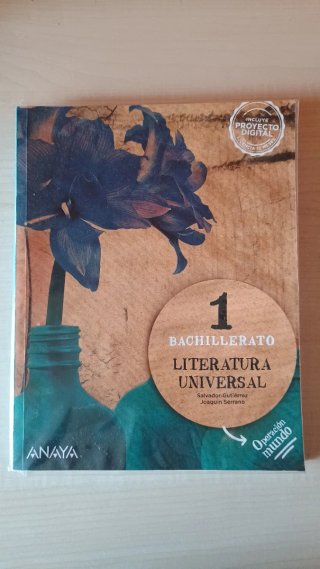 Literatura Universal, 1 Bachillerato