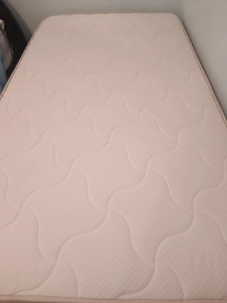 Cama articulada eléctrica 105x190 y colchón visco
