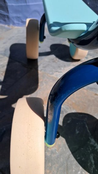 Triciclo 4 Ruedas Azul y Celeste