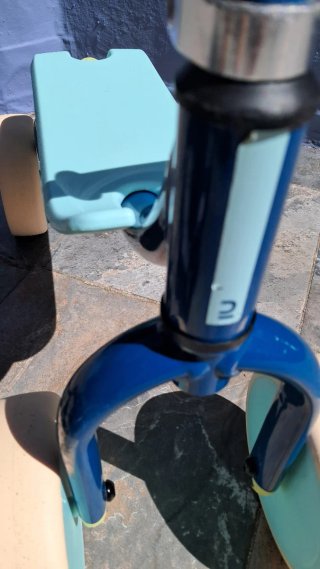 Triciclo 4 Ruedas Azul y Celeste