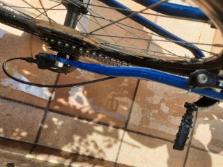 Bicicleta Montaña Rockrider Azul