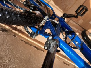 Bicicleta Montaña Rockrider Azul