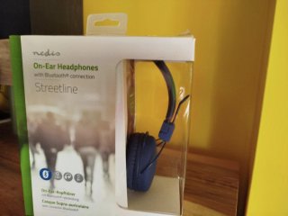 Auriculares Nedis Streetline Bluetooth Azul