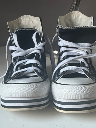 Converse All Star Plataforma Negras