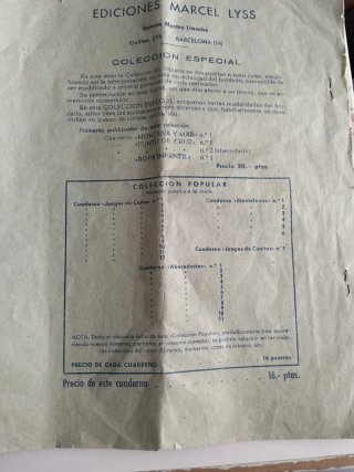 Muestrario bordado Colección Popular