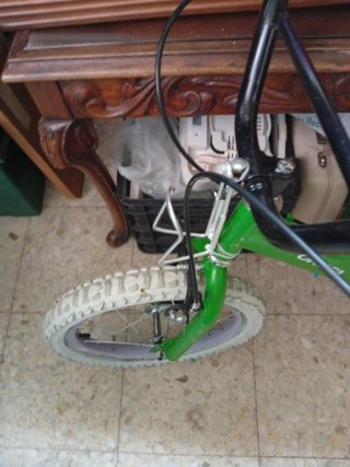 Bicicleta infantil Orbea verde