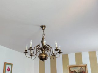 Lámpara de techo estilo holandés