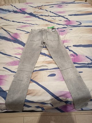 Vaqueros G-Star Elwood Custom Mujer Gris