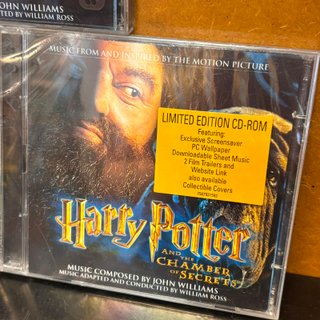 Lote 3 Discos CD Harry Potter Edición Limitada