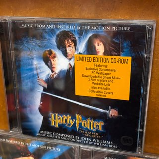 Lote 3 Discos CD Harry Potter Edición Limitada