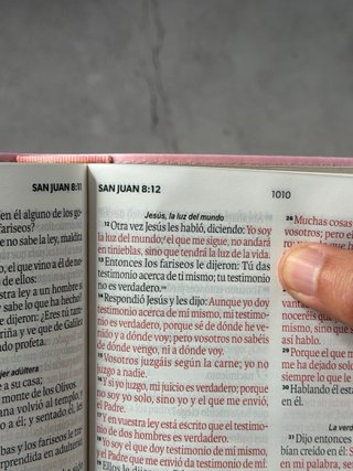 Biblia RVR60 Tamaño manual letra grande con cierre