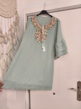 Vestido ibicenco
