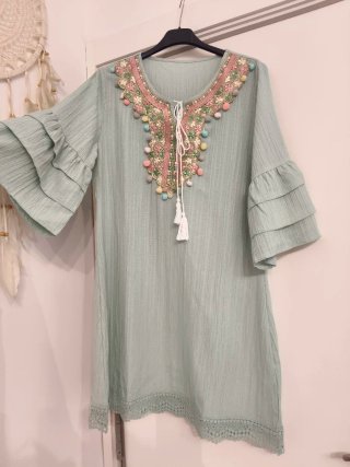 Vestido ibicenco