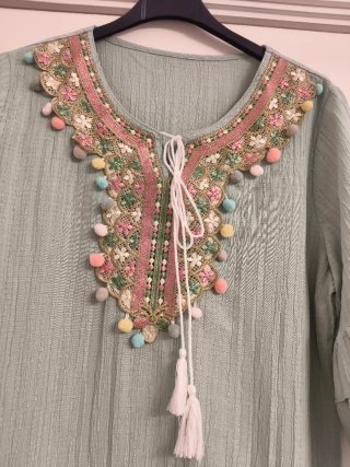Vestido ibicenco