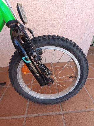 Bicicleta infantil Conner 16'' verde