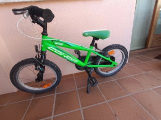 Bicicleta infantil Conner 16'' verde