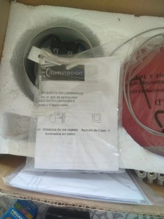 2 Lámparas colgantes techo roja