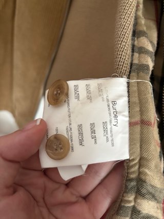 Chaqueta Burberry Beige y Marrón hombre