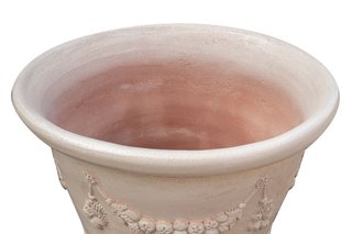 Vaso in Terracotta smaltato 100% Made in Italy int
