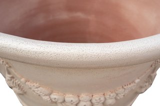 Vaso in Terracotta smaltato 100% Made in Italy int