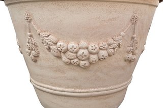 Vaso in Terracotta smaltato 100% Made in Italy int