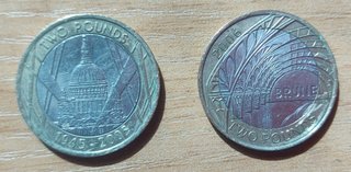 Lote Monedas Reino Unido Varias