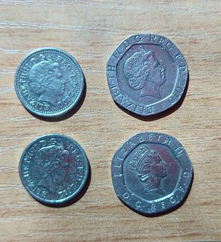 Lote Monedas Reino Unido Varias