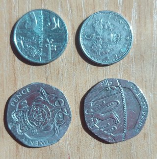 Lote Monedas Reino Unido Varias
