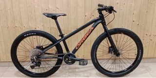 Bicicleta Orbea 24 Negra + Freno disco Hidraulico.