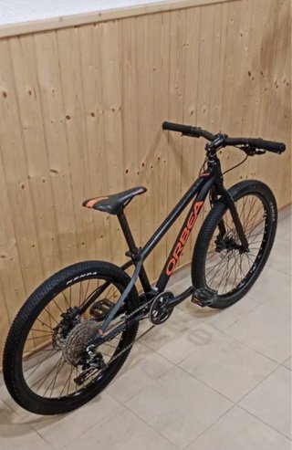 Bicicleta Orbea 24 Negra + Freno disco Hidraulico.
