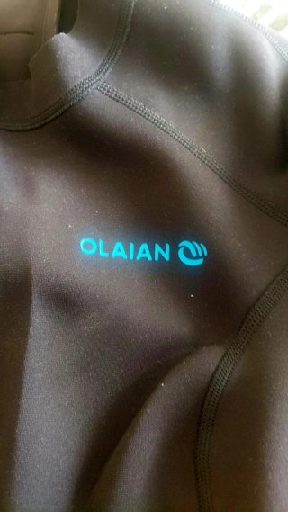 Neopreno corto Olaian hombre