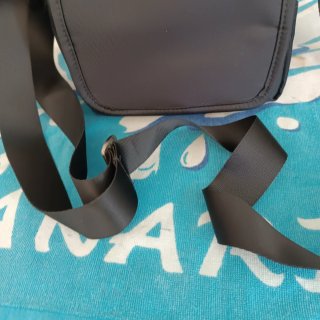Bolso bandolera JIAJUT negro lona nuevo