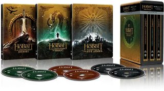SEÑOR ANILLOS + HOBBIT STEELBOOK ESPAÑA PRECINTADO