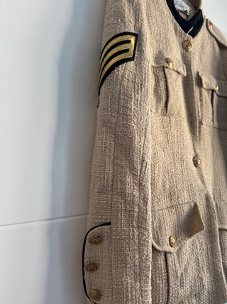 Chaqueta estilo militar talla M perfecto estado