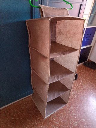 Organizador de tela para armario