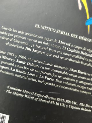 Marvel héroes. Capitán Britania