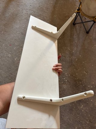 Balda blanca IKEA BURHULT