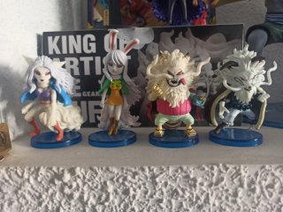 Figuras WCF Inuarashi, Nekomamushi, Carrot y Wanda