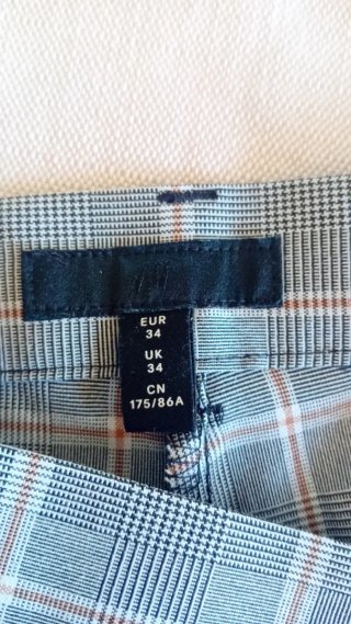 Pantalone uomo H&M grigio